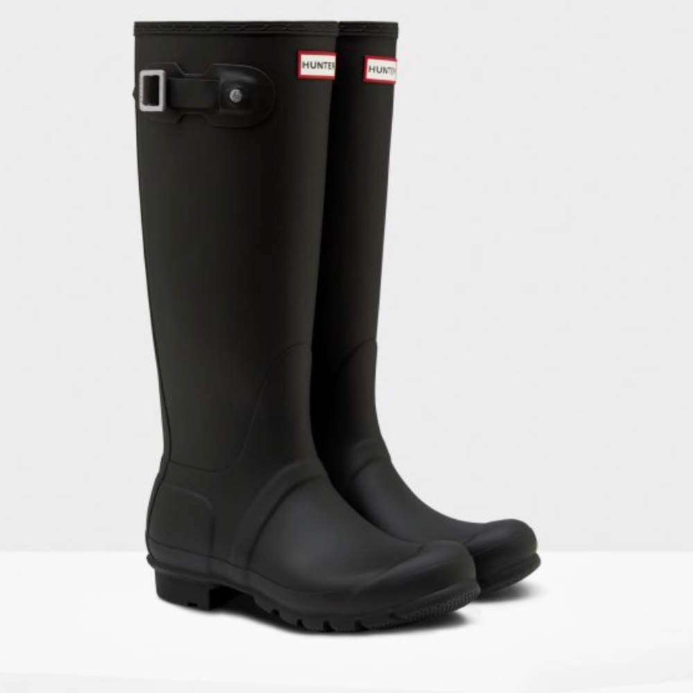 EUC Tall Matte Hunter Rainboots